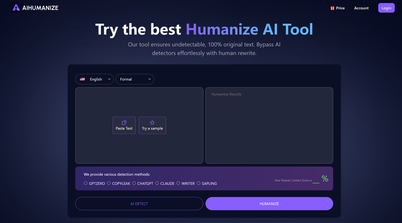 Top 5 Humanize AI Text Tools: Crafting Content Undetectable by AI Detectors